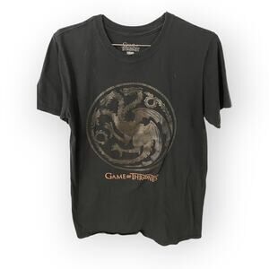 Game of Thrones Women's graphic fitted tee shirt Sz M EUC